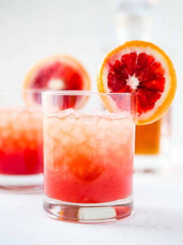 Blood Orange Whiskey Cocktail