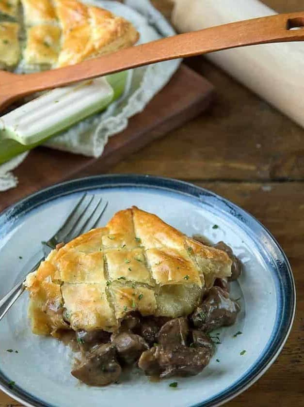 Beef Wellington Pot Pie