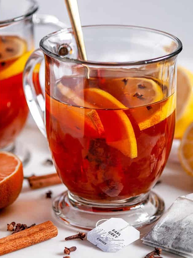 Cozy Winter Earl Grey Hot Toddy