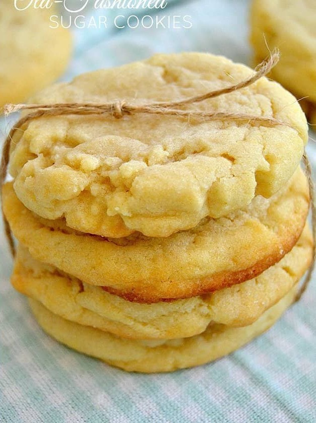 Old-Fashioned Sugar Cookies