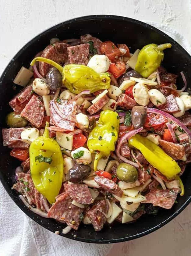 Zesty Italian Antipasto Salad