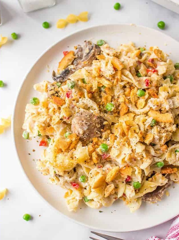 Old-Fashioned Tuna Noodle Casserole