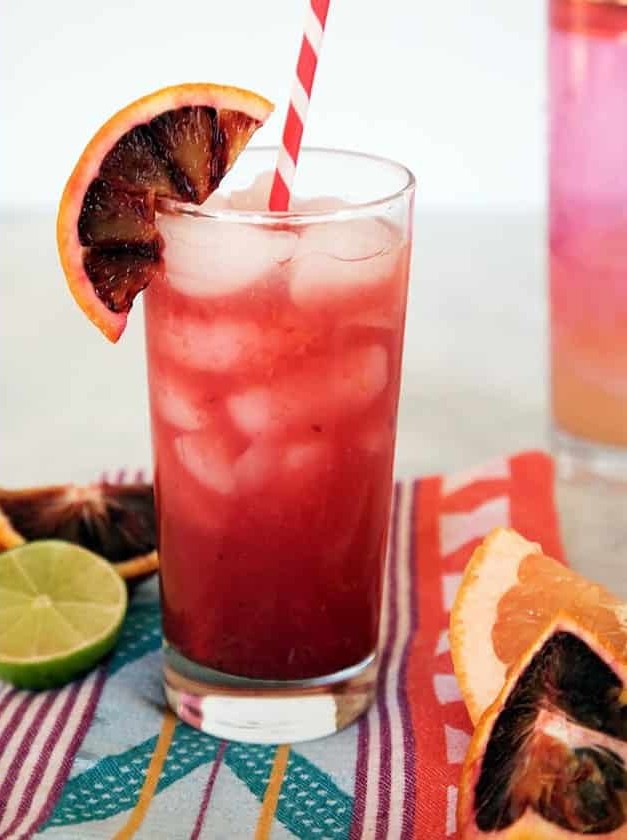 Grapefruit Blood Orange Cocktail