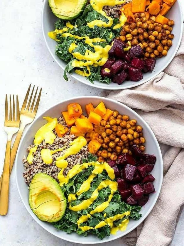 Sheet Pan Buddha Bowls