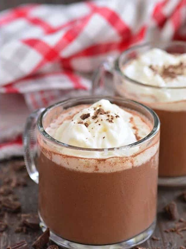 Red Wine Hot Chocolate