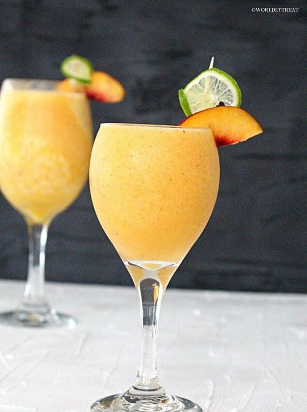 Peach and Mango Daiquiri