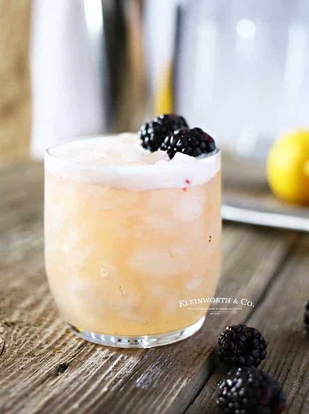 Blushing Whiskey Sour