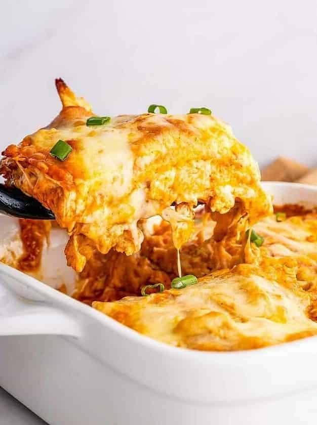 Easy Chicken Enchilada Casserole