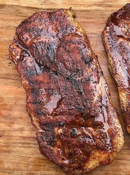 Smoked Pork Steaks