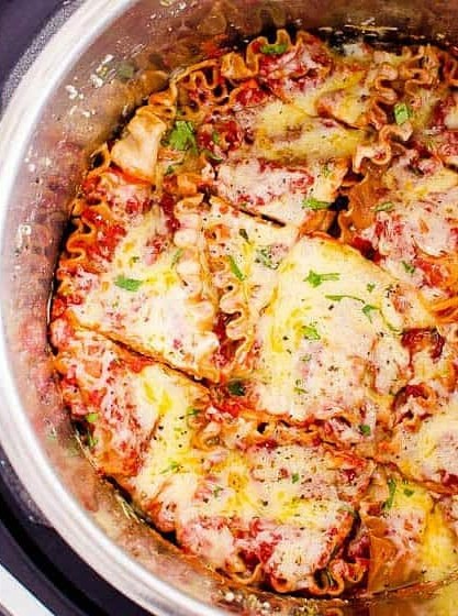 Easy Instant Pot Lasagna