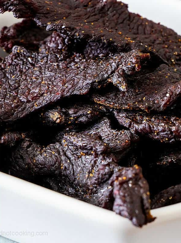 Air Fryer Deer Jerky