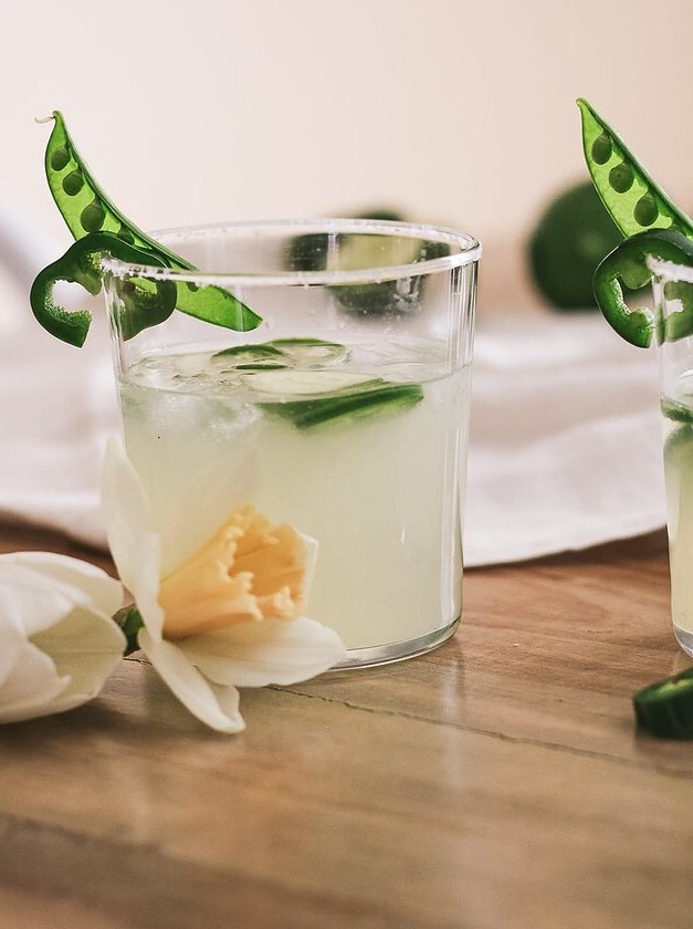 Spicy Margarita With Cucumber