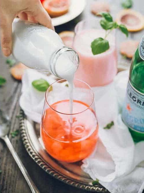 Blood Orange Italian Sodas