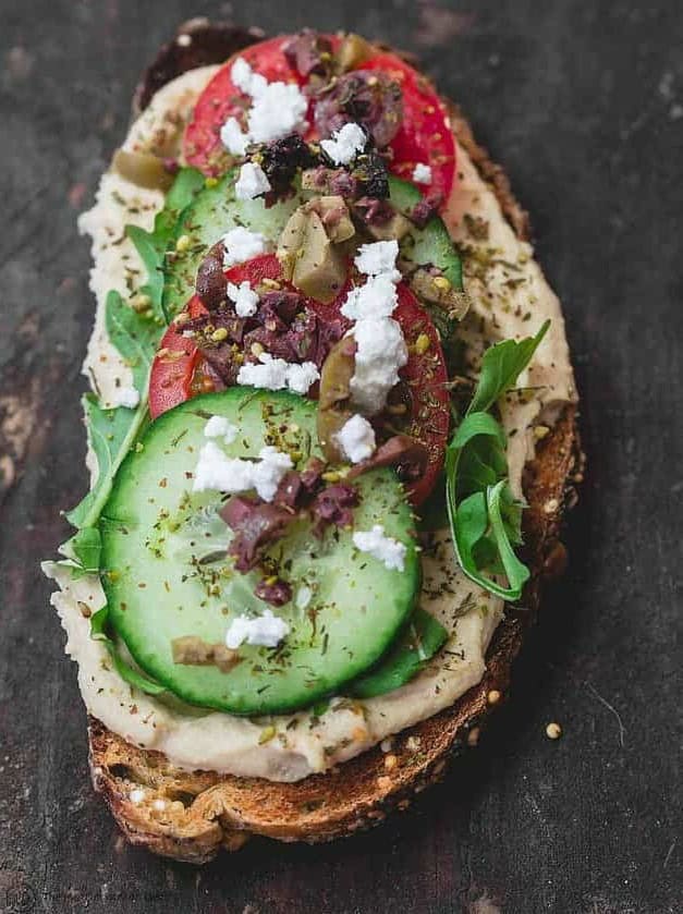 Mediterranean-Style Breakfast Toast