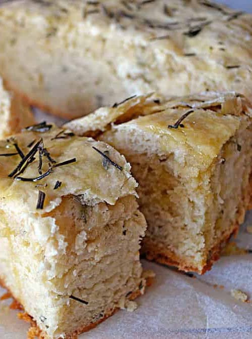 Rosemary Olive Oil Crock Pot Bread