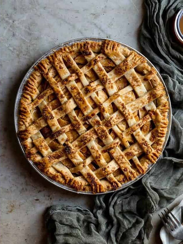 Salted Caramel Apple Pie