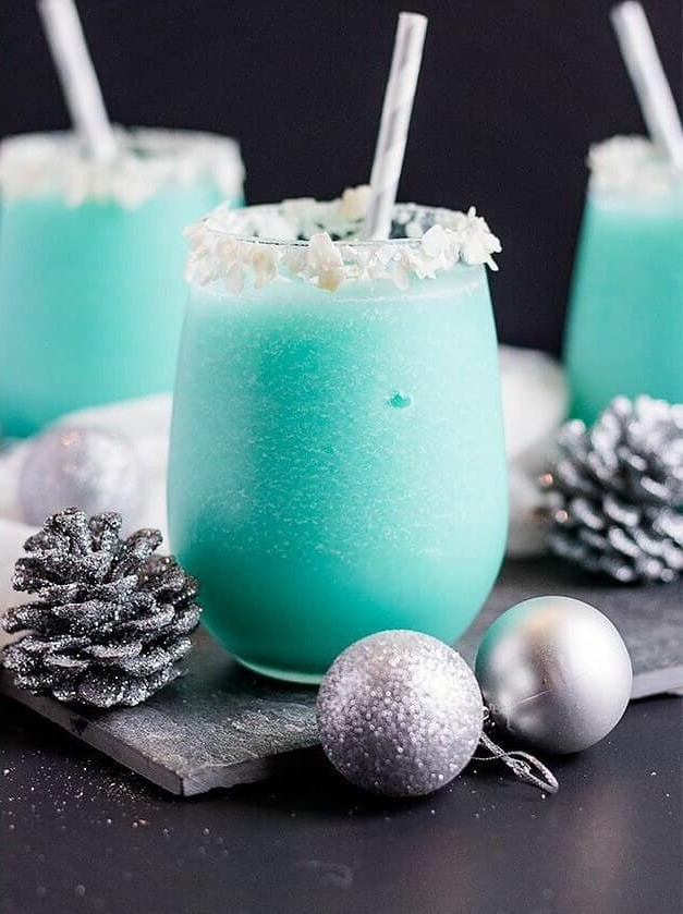 Blue Coconut Cocktail