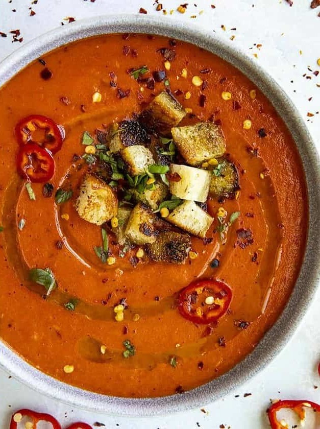 Roasted Red Pepper Soup