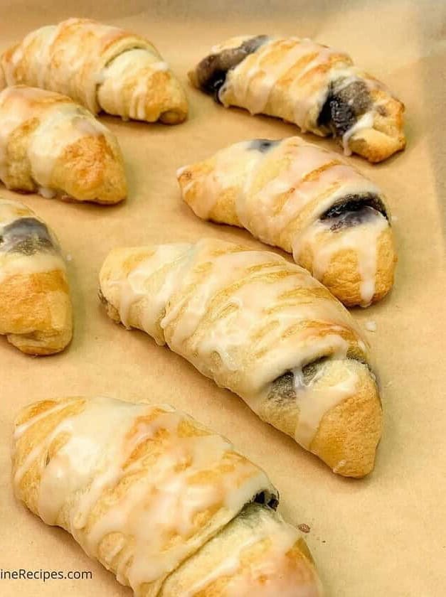 Blueberry Crescent Rolls