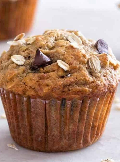 Banana Oatmeal Muffins