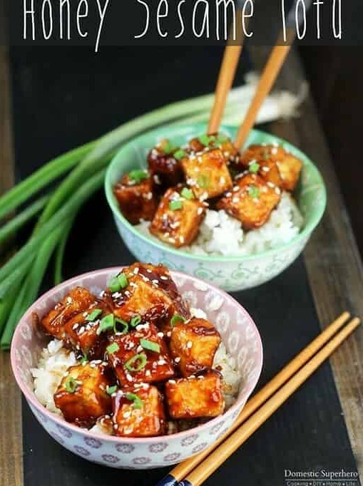 Honey Sesame Tofu