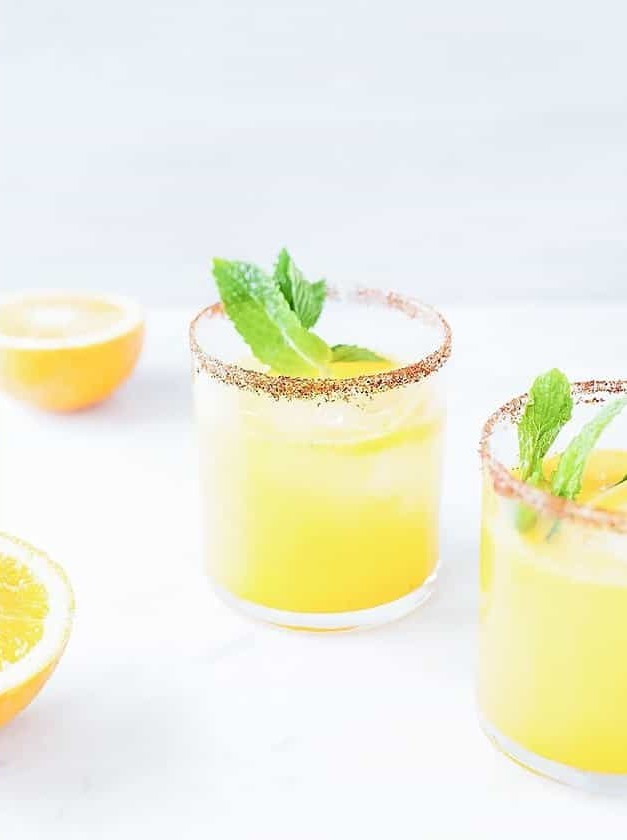 Sunshine Citrus Kombucha Margaritas