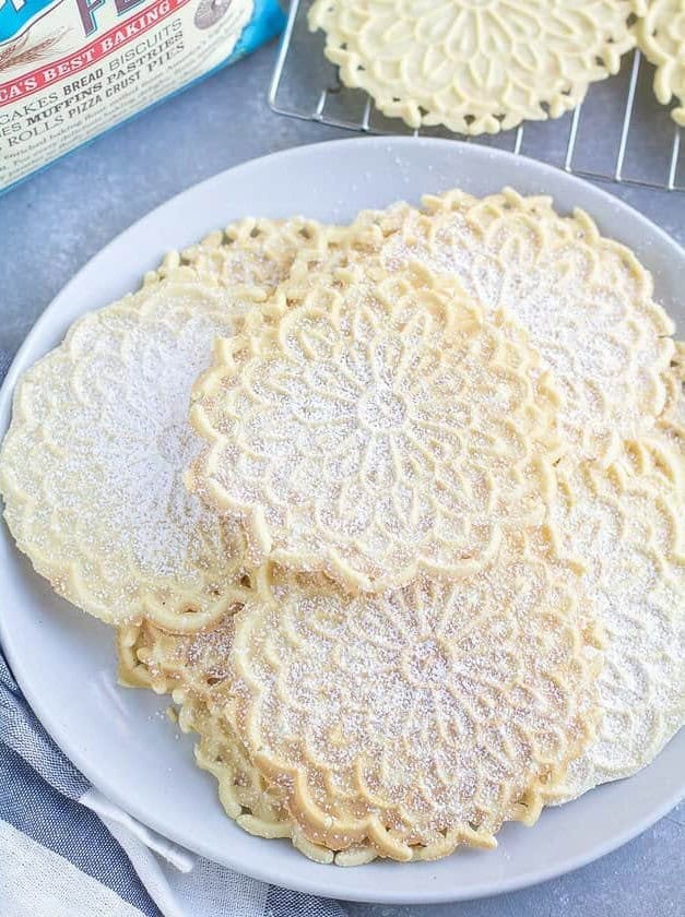 Italian Pizzelle Cookies