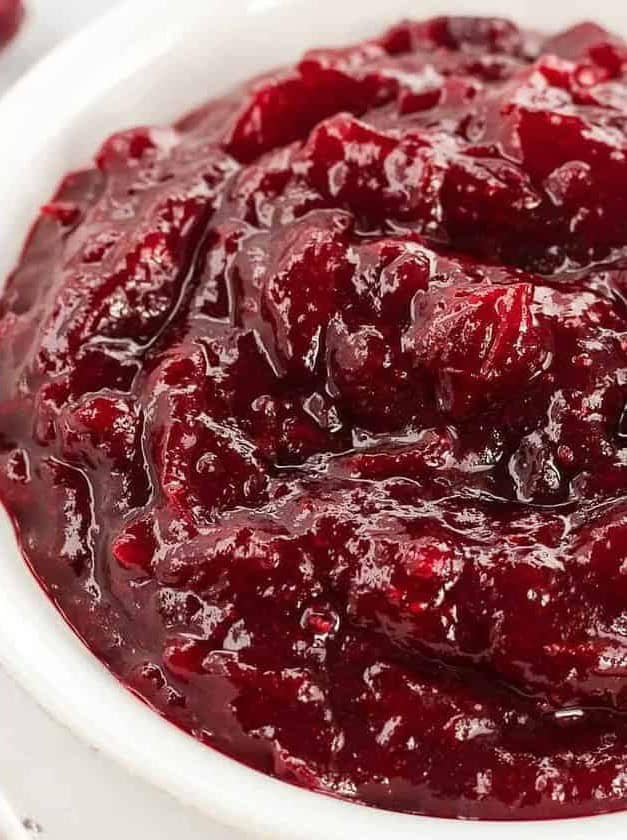 Healthy Cranberry Sauce