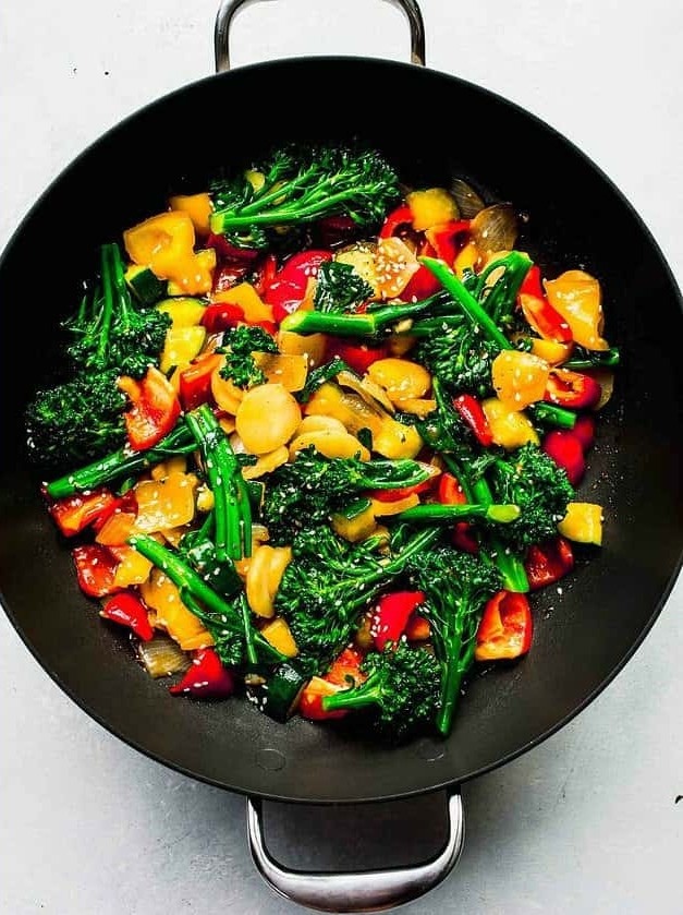 Ginger Stir Fry Vegetables