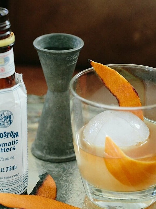 Burnt Orange Old Fashioned