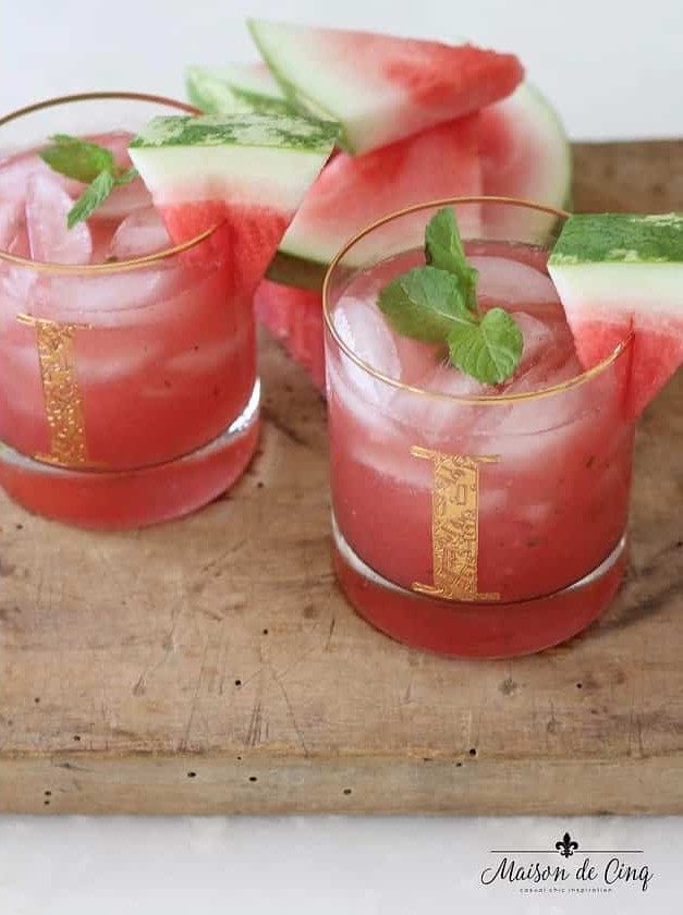 Watermelon Mojitos