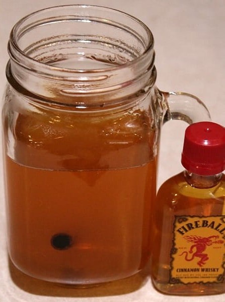 Hot Toddy With Fireball