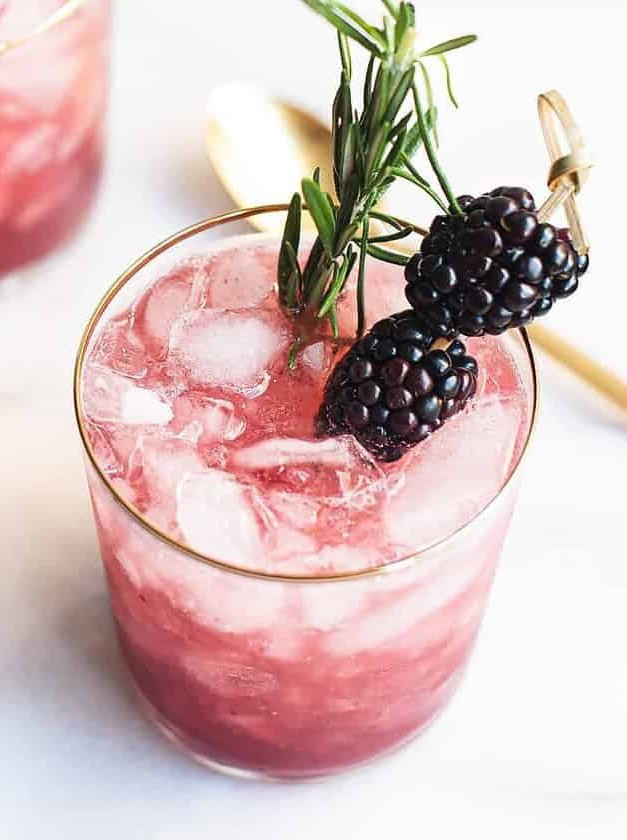 Blackberry Smash Cocktail