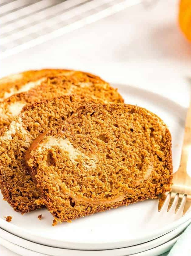 Pumpkin Cream Cheese Bread