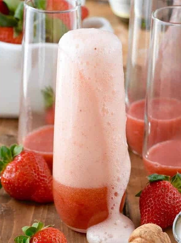 Strawberry Bellinis