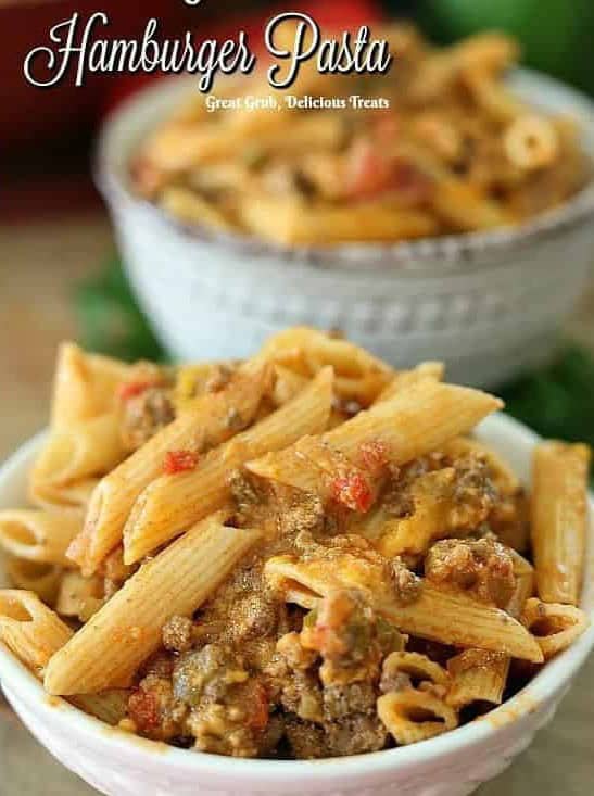 Cheesy Hamburger Pasta