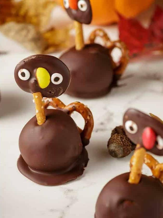 Thanksgiving Oreo Balls