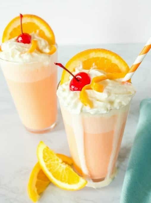 Orange Creamsicle Milkshake