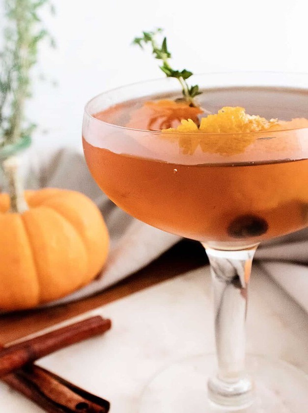 Fall Spiced Old Fashioned