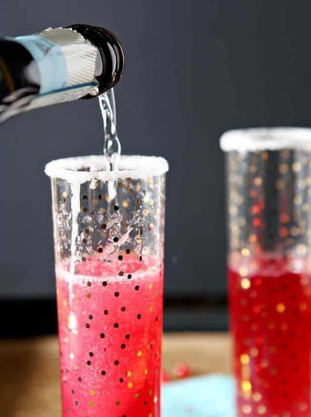 Pomegranate French 75