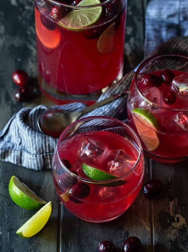 Cranberry Vodka Christmas Punch