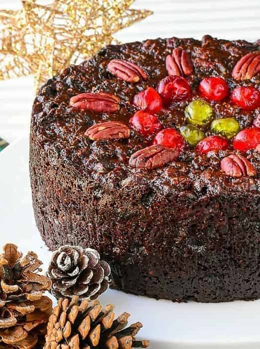 Old English Dark Fruit Cake