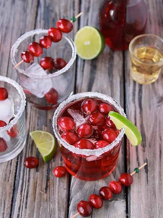 Cranberry Lime Margarita