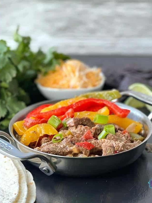 Slow Cooker Steak Fajitas