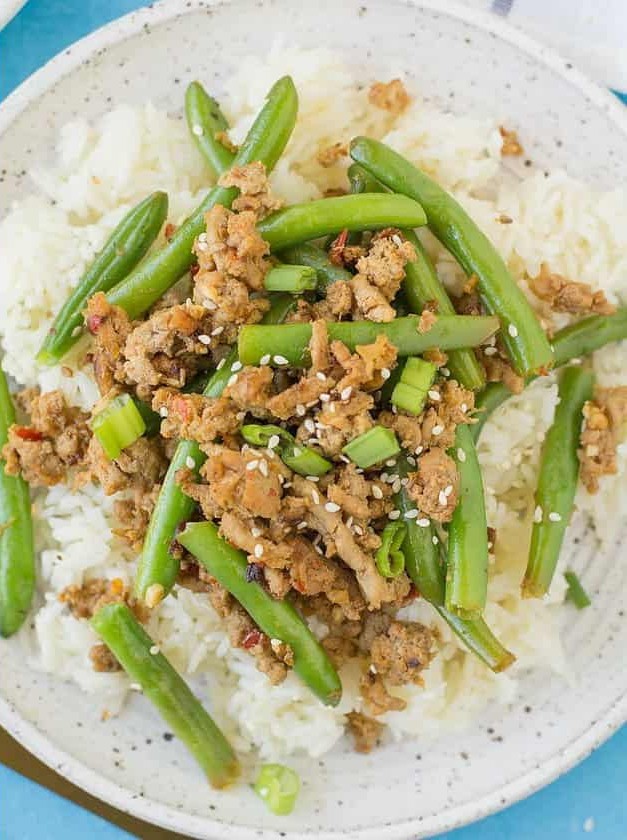 Healthy Ground Turkey Stir Fry