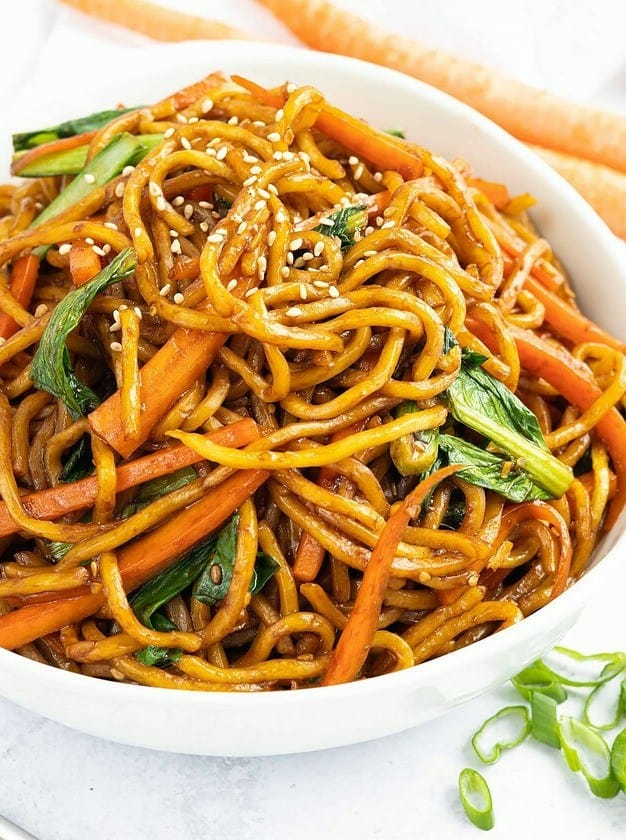 Vegan Asian Sesame Noodles