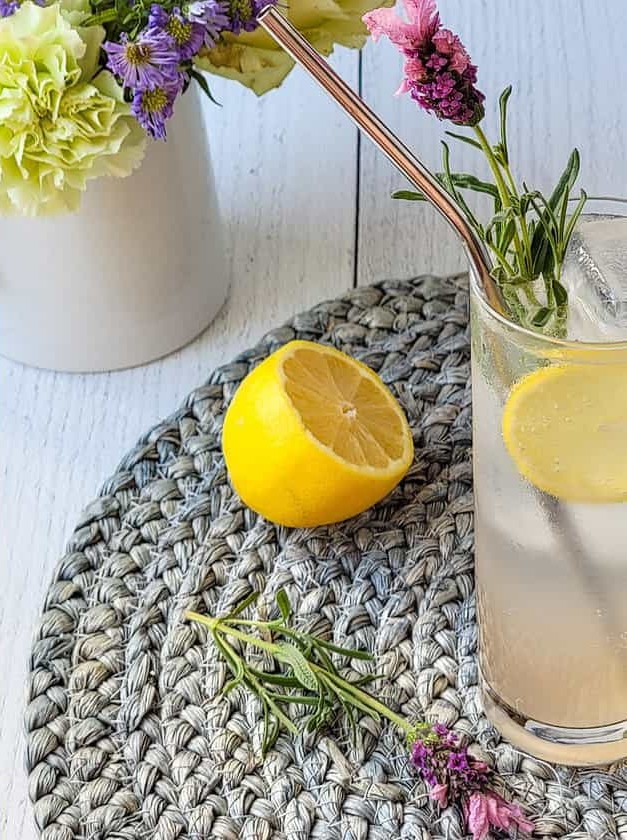 Lavender Tom Collins