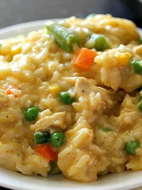 Instant Pot Cheesy Chicken and Rice