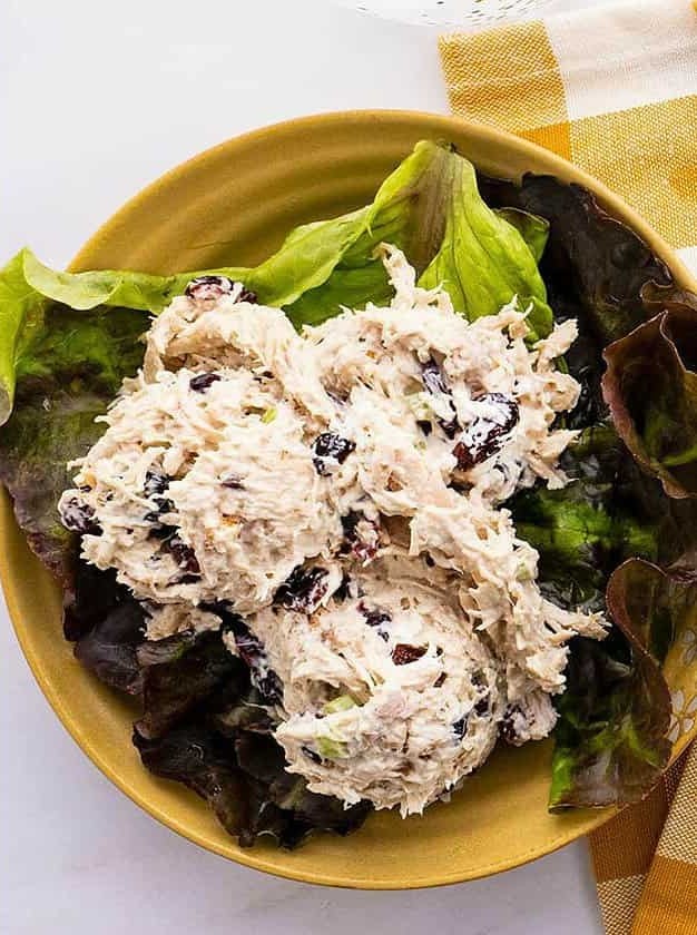 Rotisserie Chicken Salad with Cranberries