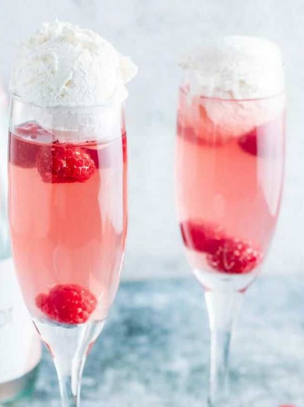 Pink Champagne Float